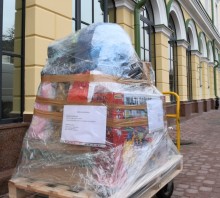 Przedszkolacy i uczniowie z Suwałk podarowali zabawki dzieciom z Tarnopola 