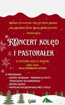 Koncert Kolęd i Pastorałek w Krzywem