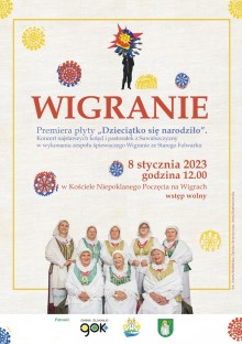 Występ zespołu Wigranie w Wigrach