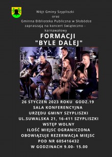 Koncert grupy Byle dalej w Szypliszkach