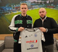 Pavlo Berezyanskyi zawodnikiem Wigier. Suwalski klub ma teraz dwóch ukraińskich obrońców