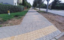 Suwałki. Nowy chodnik przy ul. Powstańców Wielkopolskich