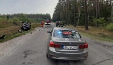 Śmiertelny wypadek w Serskim Lesie w gminie Płaska