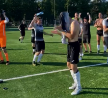 Czarni Czarna Białostocka - Sparta Augustów 7:2. Wypuścili niemal pewny awans