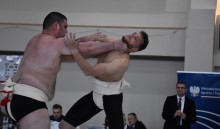 Widowiskowy Puchar Europy w Sumo w Suwałkach. Więcej sprytu niż siły [zdjęcia]