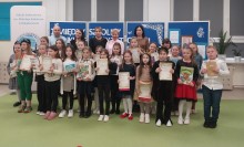 Udany występ uczniów ze szkoły w Słobódce na I Międzyszkolnym Konkursie Recytatorskim w Bakałarzewie