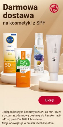 Darmowa dostawa na produkty z SPF w Rossmann