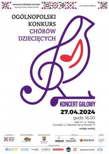 W Suwalskim Ośrodku Kultury odbędzie się Ogólnopolski Konkurs Chórów Dziecięcych