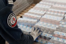 Pościg ulicami Augustowa. Białorusin uciekał z kontrabandą