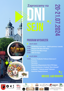 Atrakcje dla dzieci, występy zespołów i dyskoteka. W sobotę rozpoczynają się Dni Sejn