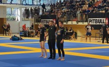 Brazylijskie Jiu Jitsu. Miłosz Staśkiewicz i Paulina Staśkiewicz mistrzami Polski [zdjęcia]
