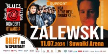 Zalewski wystąpi na koncercie otwarcia Suwałki Blues Festival 2024