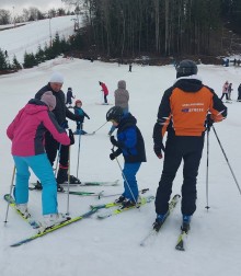 Zima w WOSiR Szelment dopiero na półmetku. Zaśnieżone stoki zachęcają do zjeżdżania