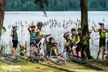 Kolarstwo. Zawodnicy MTB Suwałki w Studzienicznej czuli się jak u siebie [zdjęcia]