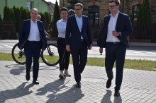 Mateusz Morawiecki w Suwałkach: Zagłosowałbym na Adama Andruszkiewicza [zdjęcia]