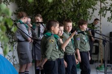 W Suwałkach niedziela z harcerzami. Święto bohatera hufca, piknik i konkurs piosenki [zdjęcia] 