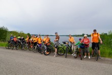 Wiżajny. Odjazdowy bibliotekarz ruszył w trasę [zdjęcia]