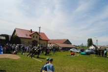Zawody strażackie i Bitwa u Gladiatora w gminie Bakałarzewo