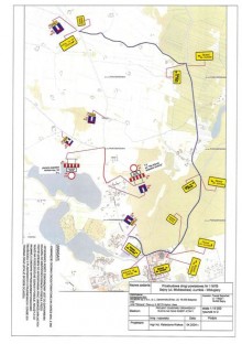 Utrudnienia na drodze powiatowej Sejny-Łumbie-Widugiery
