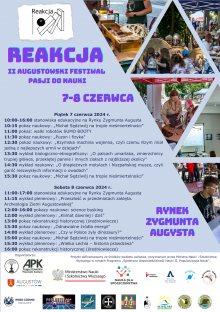 REAKCJA – Augustowski Festiwal Pasji do Nauki