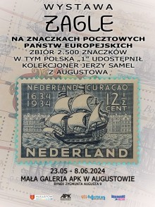 Żagle na znaczkach pocztowych, datownikach, kasownikach i stemplach państw europejskich