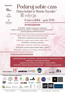 Podaruj sobie czas. Dzień kobiet w Hotelu Szyszko***