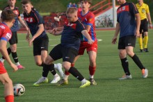 Okręgowa piłka. Zwycięstwa Sparty Augustów i Polonii Raczki [zdjęcia]