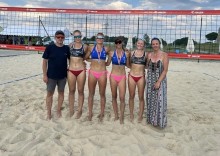 Siatkówka plażowa. Dwie sejneńskie drużyny awansowały do Finału Mistrzostw Polski Juniorek [zdjęcia]