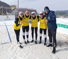 Siatkówka śnieżna. Zuzanna Rapczyńska z SAS Sejny wicemistrzynią Europy