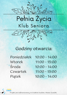 Nowe otwarcie Klubu Seniora przy ul. Chopina 6A w Suwałkach