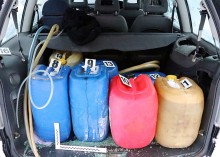 Suwalczanie ukradli ponad  3300 litrów paliwa