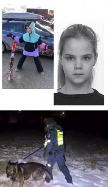Policjanci z Litwy poszukują 9-letniej Agoty