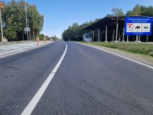 Łoździeje - Ogrodniki.  Koniec modernizacji dróg prowadzących do przejścia granicznego 