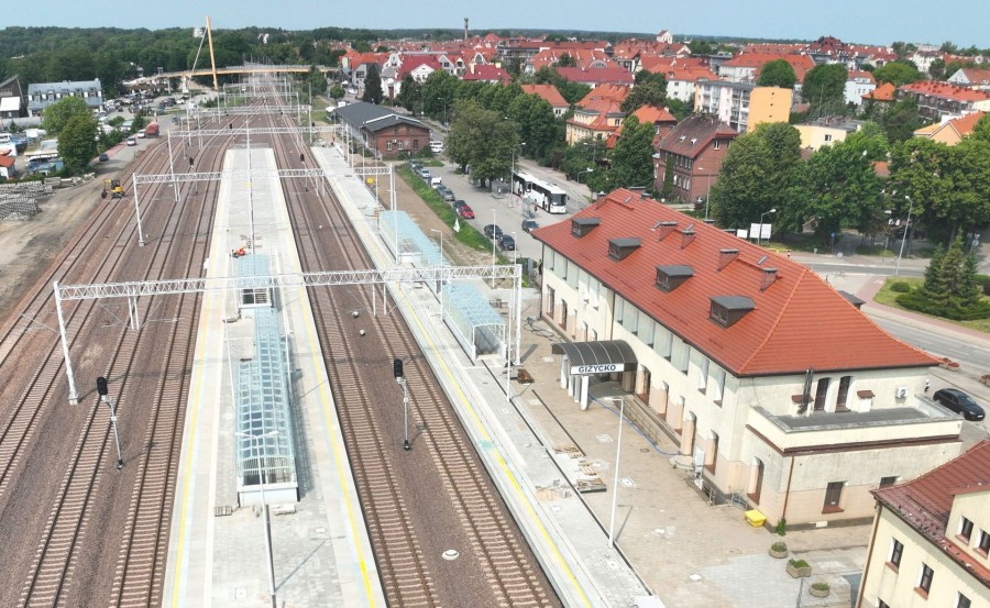 Pociągi wróciły na trasę Ełk – Giżycko. Za rok jazda w kierunku Olsztyna będzie dwukrotnie szybsza