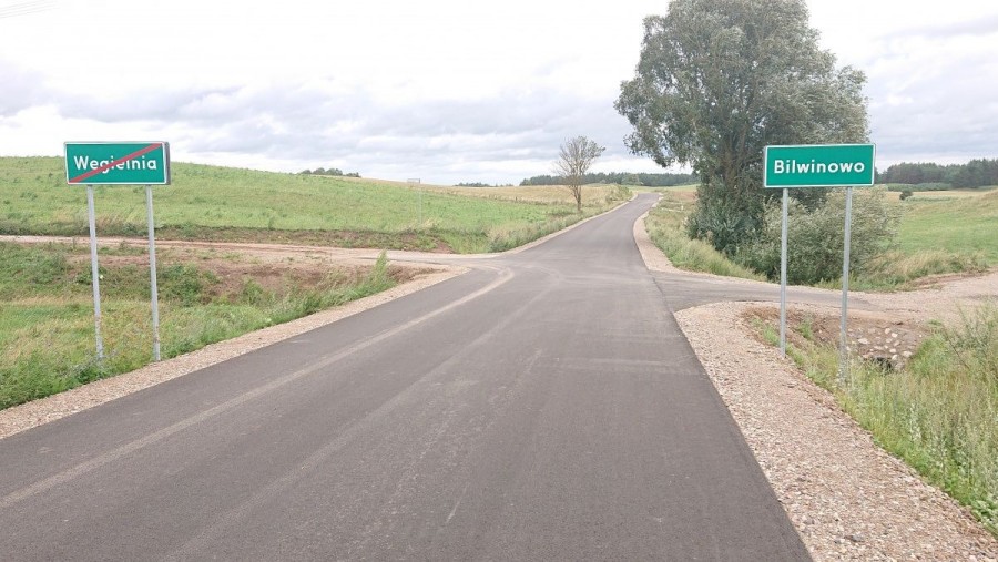 Szypliszki. Prace przy klubie dziecięcym i drodze Węgielnia – Bilwinowo, braki wody