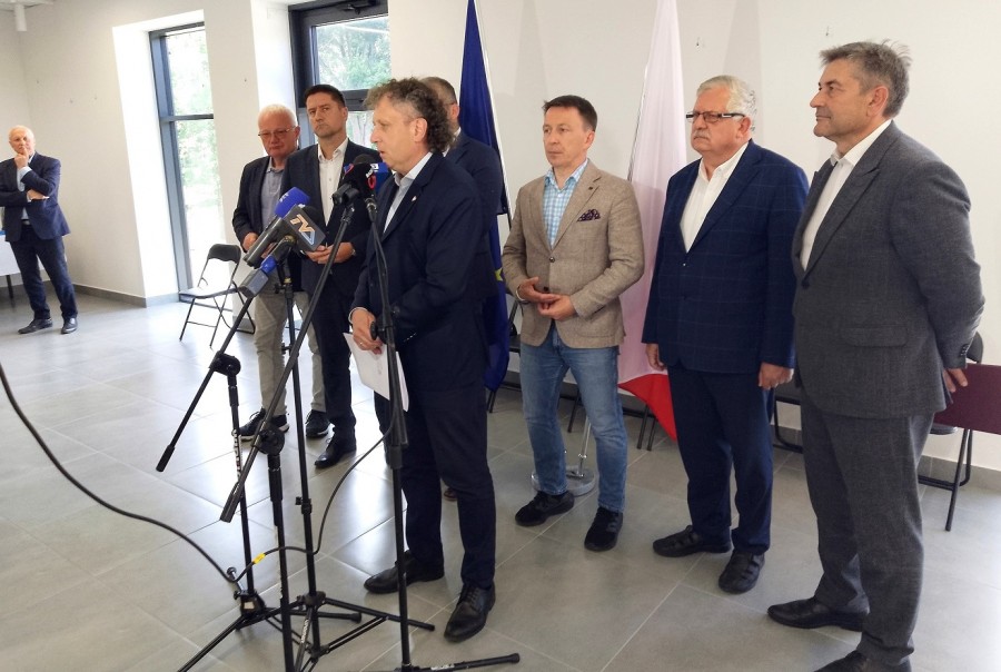 Minister i posłowie na Suwalszczyźnie. Przekonają się do drogi ekspresowej Suwałki – Białystok?