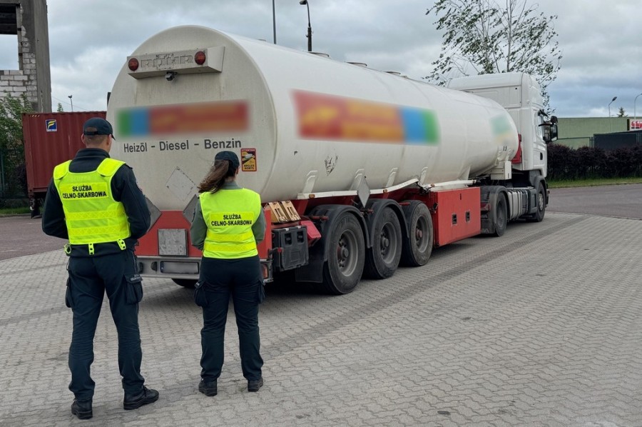 Budzisko. Transport nielegalnego paliwa