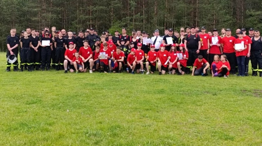 Gmina Suwałki. Druhowie OSP spotkali się na zawodach [wideo, zdjęcia]