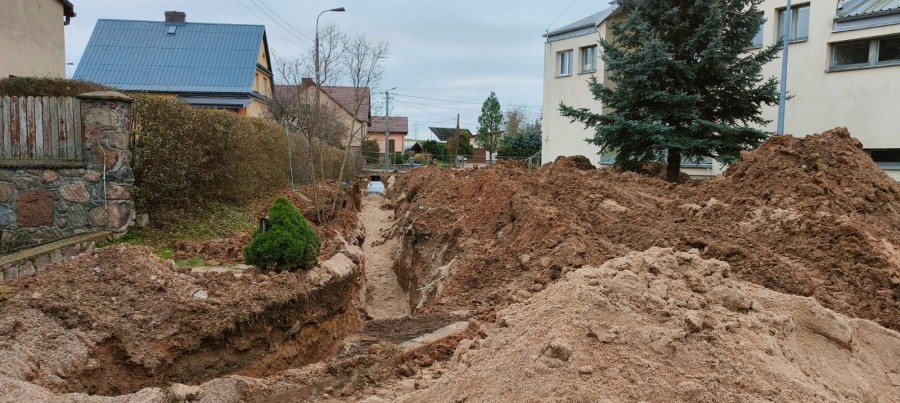 Puńsk. Termomodernizacja Domu Kultury Litewskiej potrwa do połowy marca [zdjęcia]