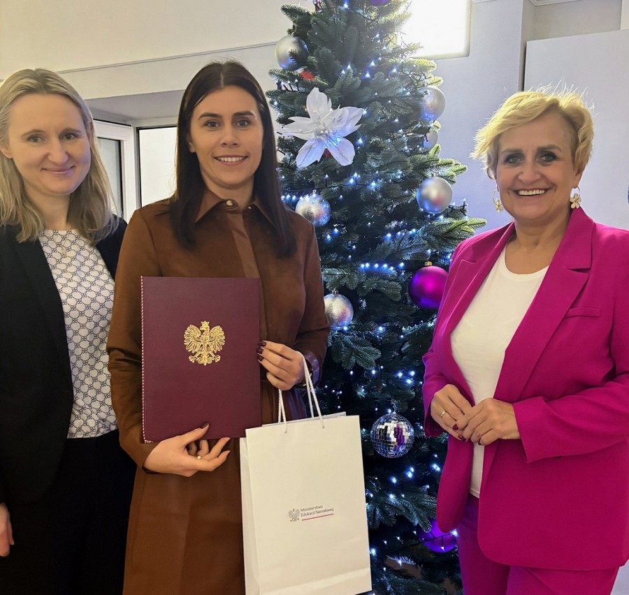 Płociczno. Ewelina Anna Kotarska z nagrodą Ministerstwa Edukacji Narodowej 