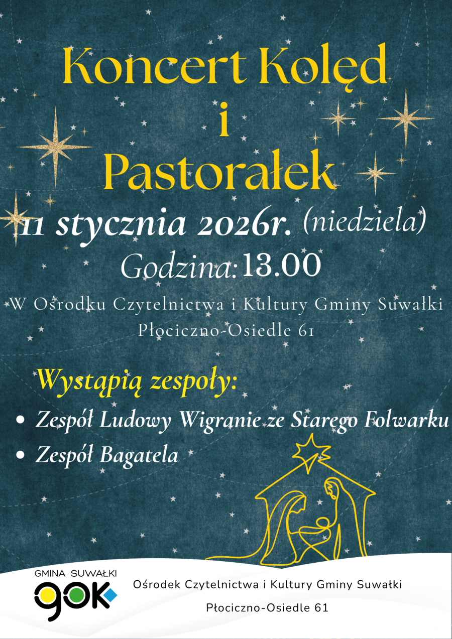 Koncert Kolęd i Pastorałek w Płocicznie
