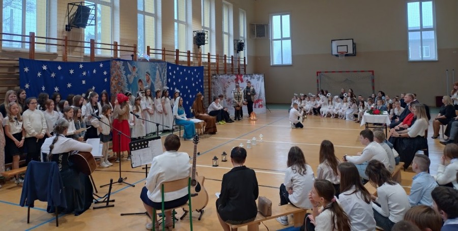 Szypliszki. Jasełka w wykonaniu uczniów z Kaletnika [zdjęcia]