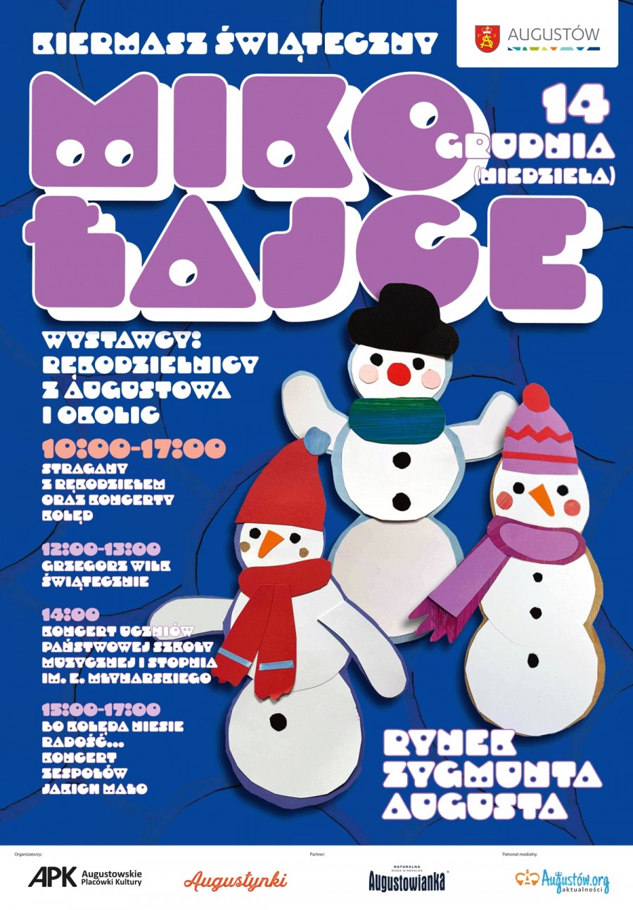 Mikołajce – świąteczny kiermasz rękodzieła w Augustowie
