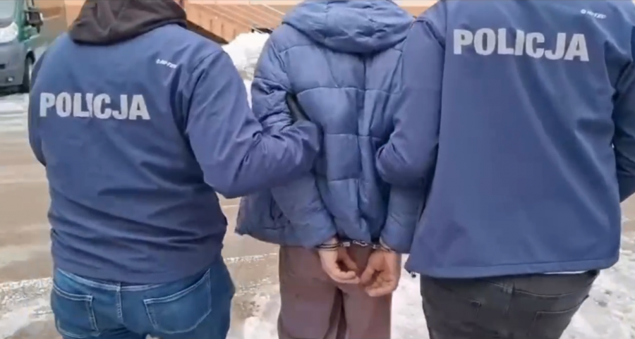 Napad z użyciem noża w zakładzie krawieckim w Suwałkach