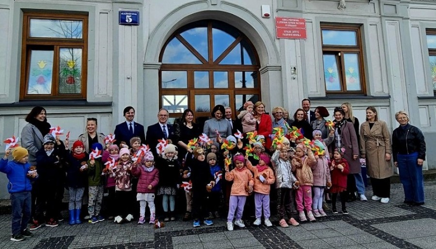 Żony prezydentów Polski i Litwy w Suwałkach [zdjęcia]