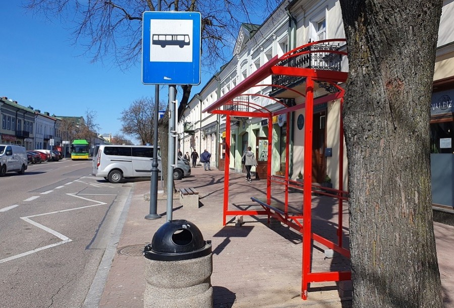 Suwałki. Rosną wiaty, powstaną nowe zatoki przystankowe