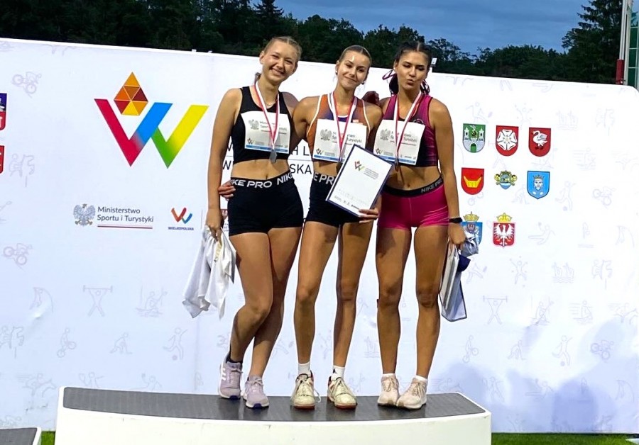 Lekkoatletyka. Julia Jasielon wicemistrzynią Polski do lat 18 [zdjęcia]