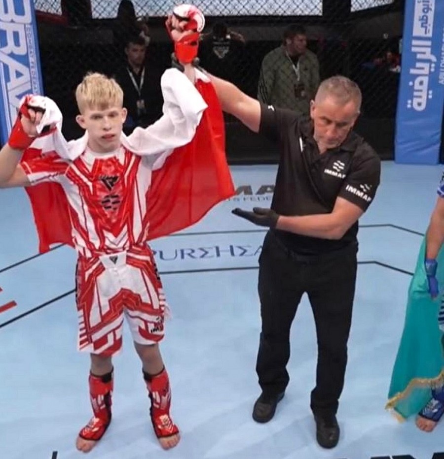 MMA. Dawid Bałtrukanis wicemistrzem świata! Kornel Słabiński startuje w czwartek