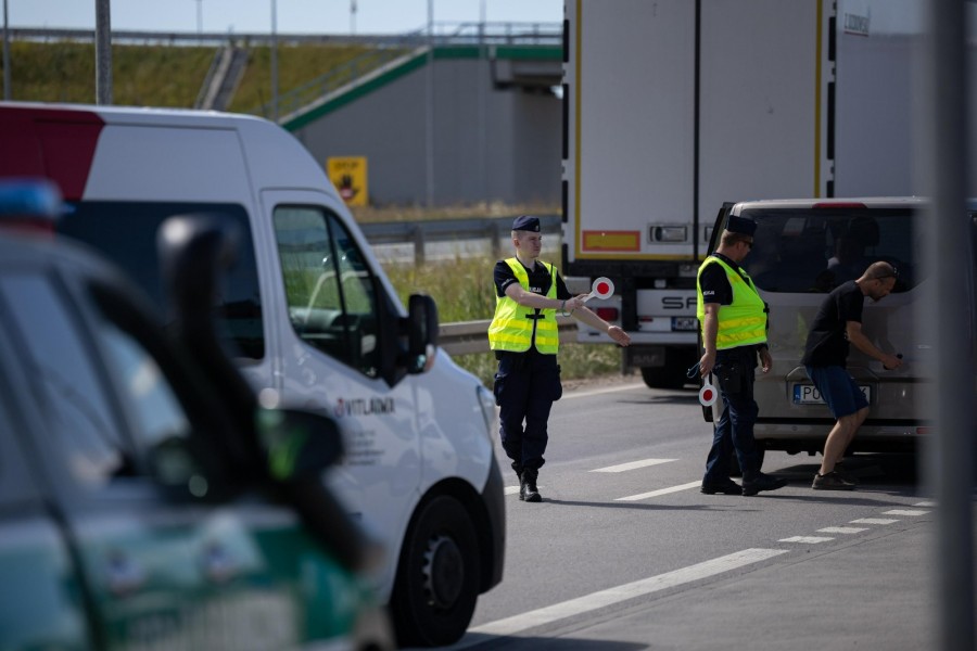 Szef MSWiA w Budzisku o wznowieniu od poniedziałku kontroli granicznych: Mają być nieuciążliwe