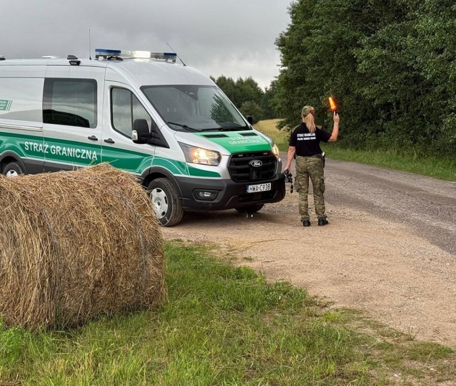 Pierwszy tydzień kontroli na granicy z Litwą. Północny szlak migracyjny